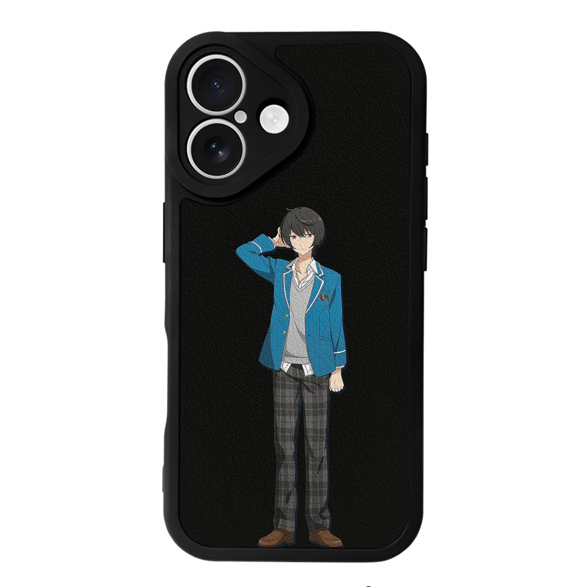 （画像用） あんさんぶるスターズ! Ensemble Stars 【iPhone 16シリーズ対応】シリコンスマホケース（レザー調） 材質：シリコン